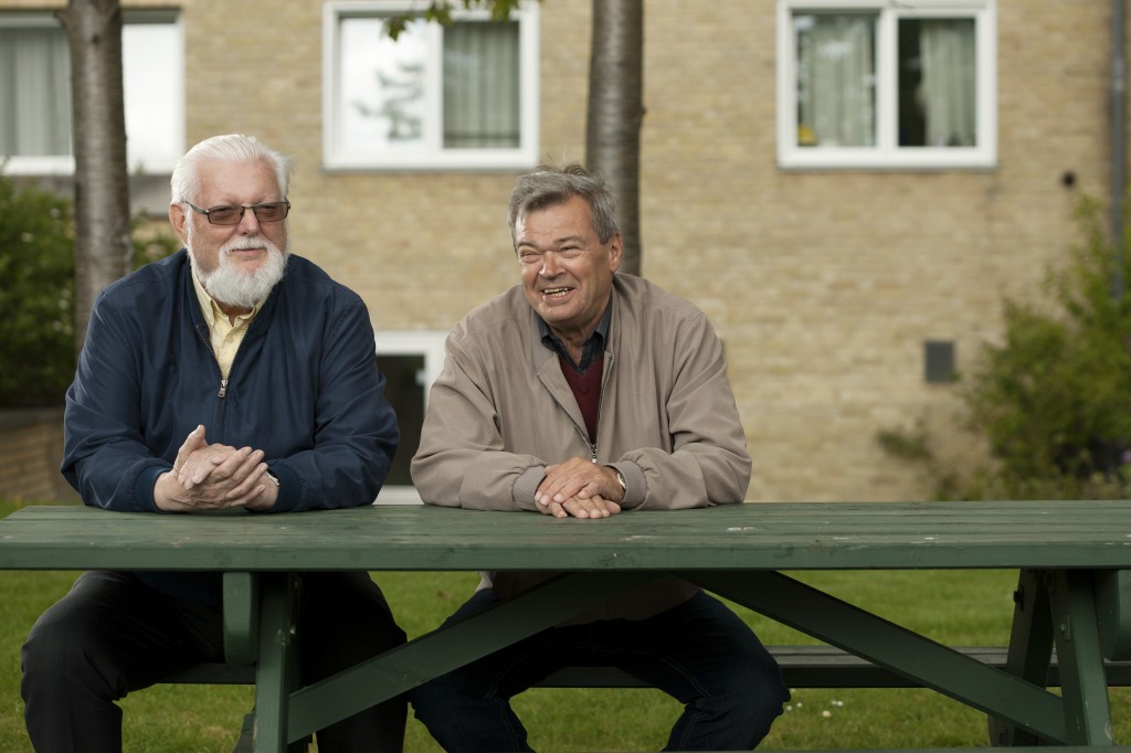 Stig og Kjeld på bænk MIKAL SCHLOSSER (1)