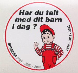 talt med dit barn