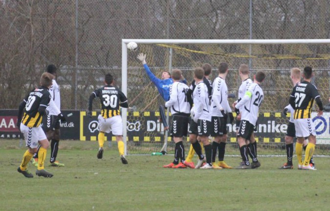 BB-AC Horsens, 21.03.15 Nøhr frisparksforsøg